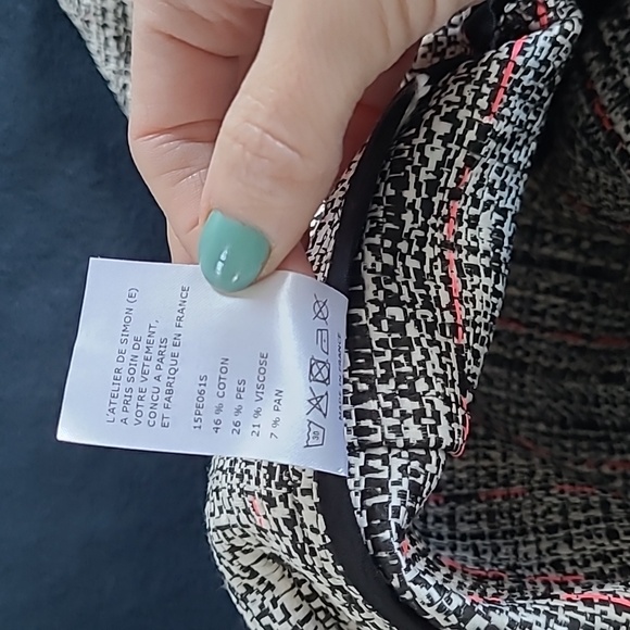 L'Atelier de Simon(e) Prix Conseille boucle B&W unisex shorts size 40 EUR - Picture 11 of 13